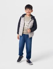 Áo phao trẻ em siêu nhẹ phối khác màu