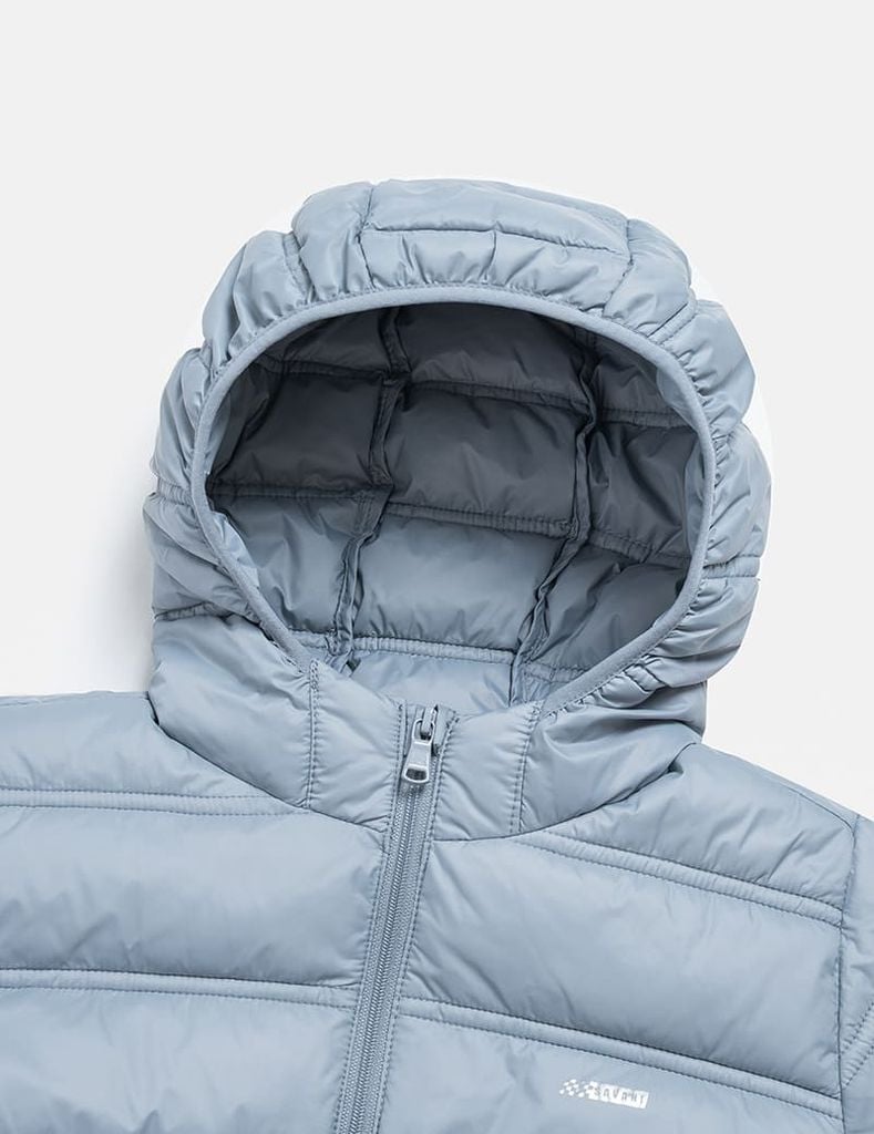 Áo phao siêu nhẹ trẻ em hình in trước ngực