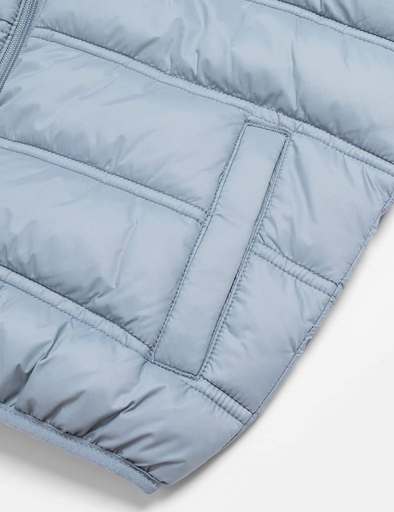 Áo phao siêu nhẹ trẻ em hình in trước ngực