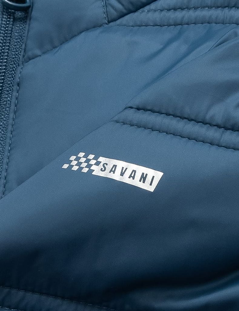 Áo phao siêu nhẹ trẻ em hình in trước ngực