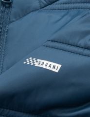 Áo phao siêu nhẹ trẻ em hình in trước ngực