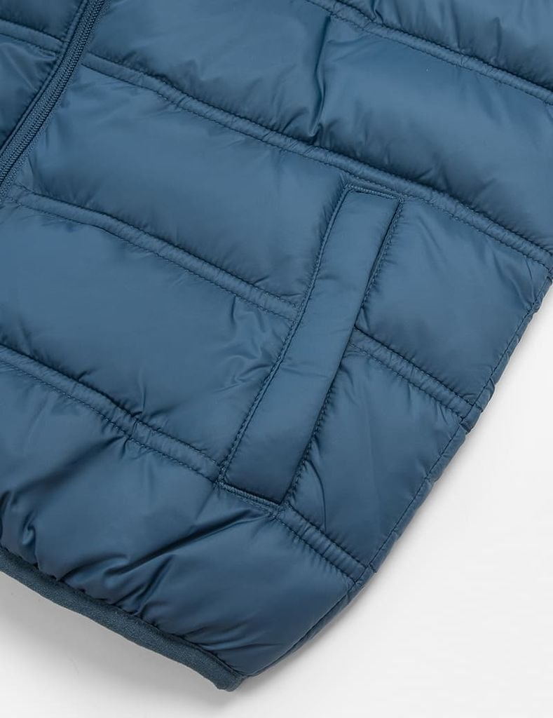 Áo phao siêu nhẹ trẻ em hình in trước ngực