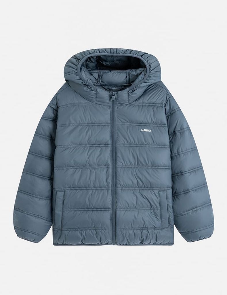 Áo phao siêu nhẹ trẻ em hình in trước ngực