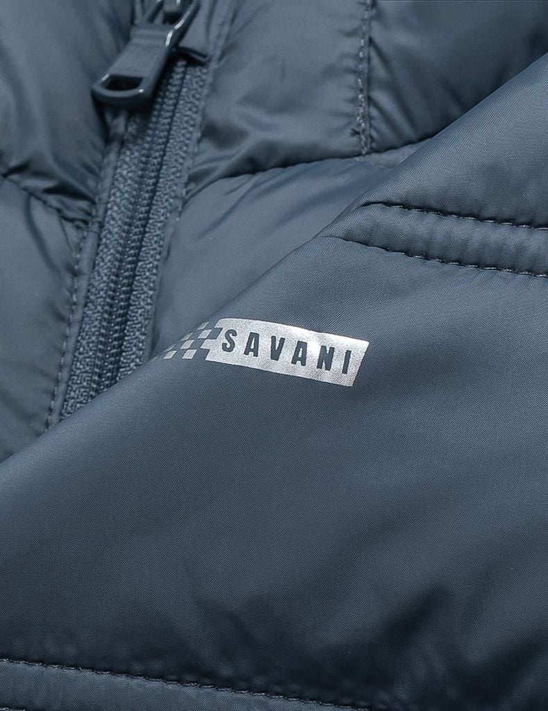 Áo phao siêu nhẹ trẻ em hình in trước ngực