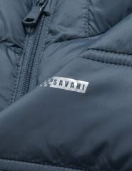 Áo phao siêu nhẹ trẻ em hình in trước ngực