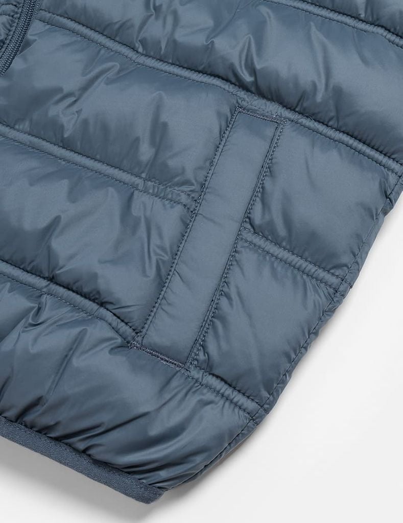 Áo phao siêu nhẹ trẻ em hình in trước ngực