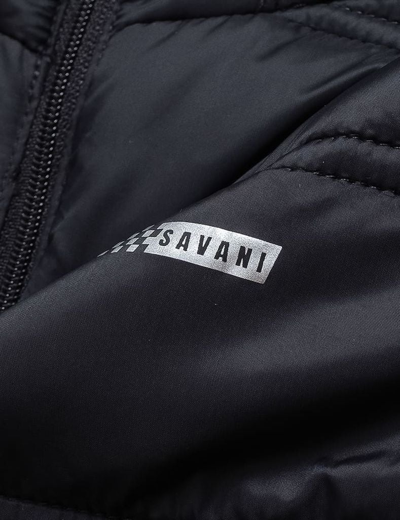 Áo phao siêu nhẹ trẻ em hình in trước ngực