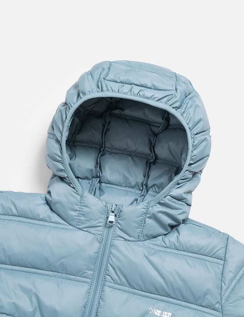 Áo phao siêu nhẹ trẻ em hình in trước ngực