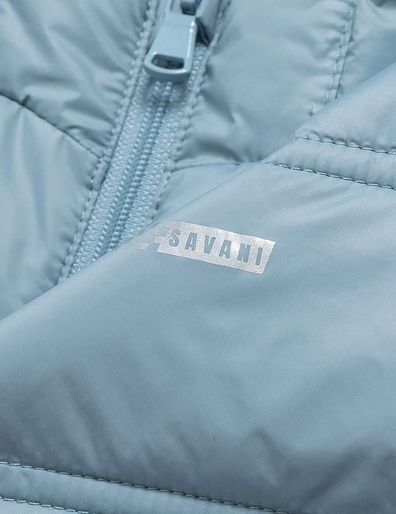 Áo phao siêu nhẹ trẻ em hình in trước ngực