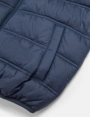 Áo phao siêu nhẹ trẻ em hình in trước ngực