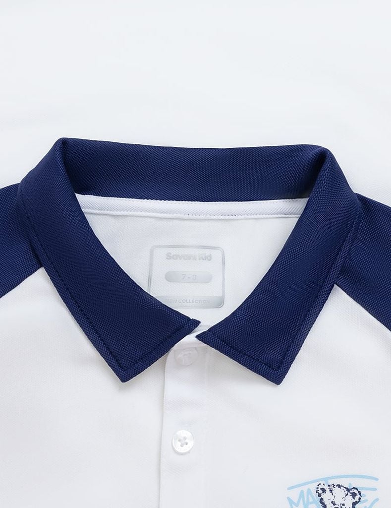 Áo polo ngắn tay trẻ em