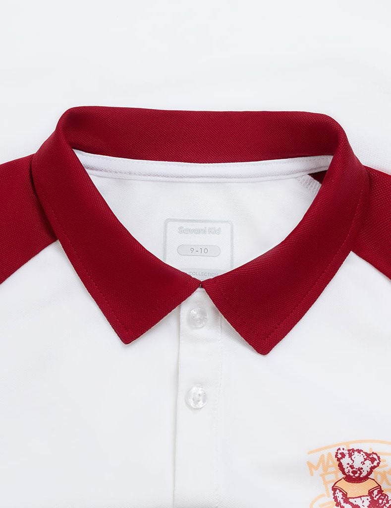 Áo polo ngắn tay trẻ em