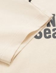 Áo thun ngắn tay cổ tròn trẻ em hình in trước ngực