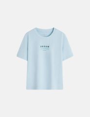 Áo thun ngắn tay cổ tròn gia đình trẻ em KTF006S5