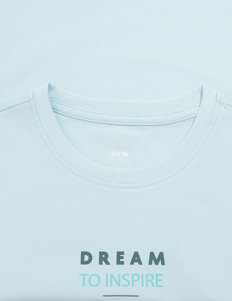 Áo thun ngắn tay cổ tròn gia đình trẻ em KTF006S5