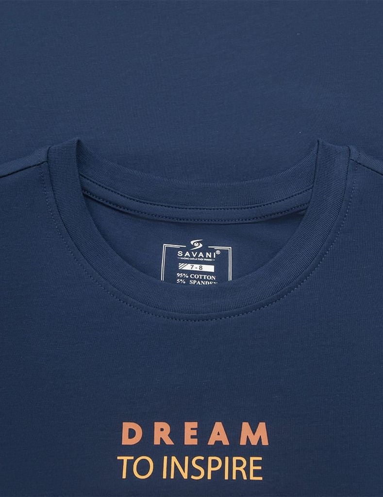 Áo thun ngắn tay cổ tròn gia đình trẻ em KTF006S5