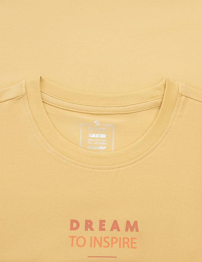 Áo thun ngắn tay cổ tròn gia đình trẻ em KTF006S5