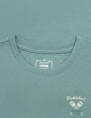Áo t-shirt ngắn tay trẻ em cổ tròn in trước ngực