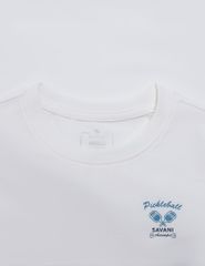 Áo t-shirt ngắn tay trẻ em cổ tròn in trước ngực