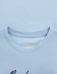 Áo thun dài tay trẻ em cổ tròn hình in trước ngực