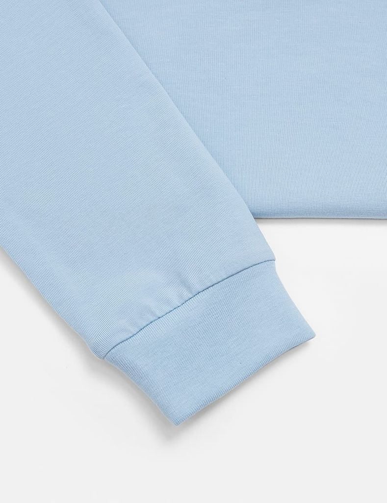 Áo thun dài tay trẻ em cổ tròn hình in trước ngực