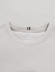 Áo thun dài tay cổ tròn trẻ em thêu logo