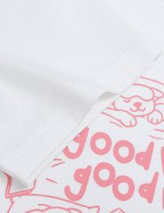 Áo thun trẻ em cổ tròn hình in trước ngực