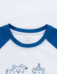 Áo thun ngắn tay cổ tròn trẻ em