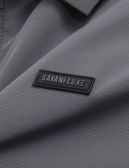 Áo khoác nam lót bông cổ bẻ in logo ngực