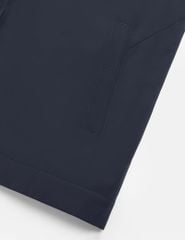 Áo khoác nam lót bông cổ bẻ in logo ngực