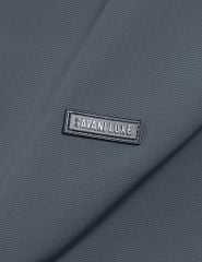 Áo khoác nam lót bông cổ bẻ in logo ngực