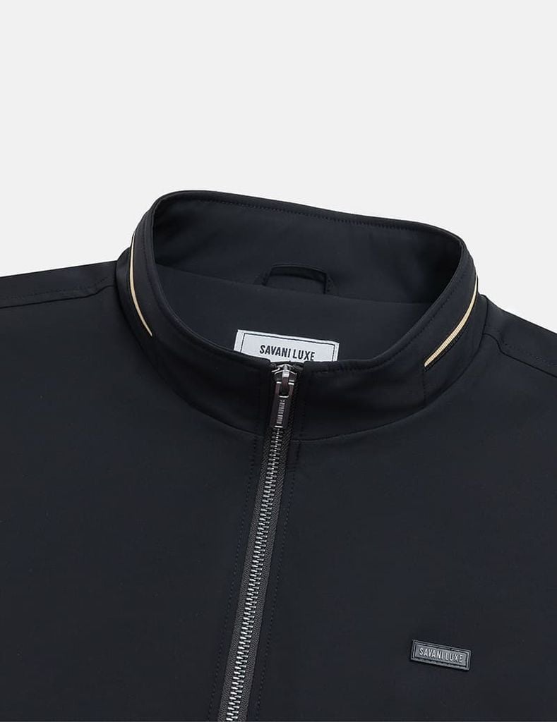 Áo khoác nam lót bông cổ đứng