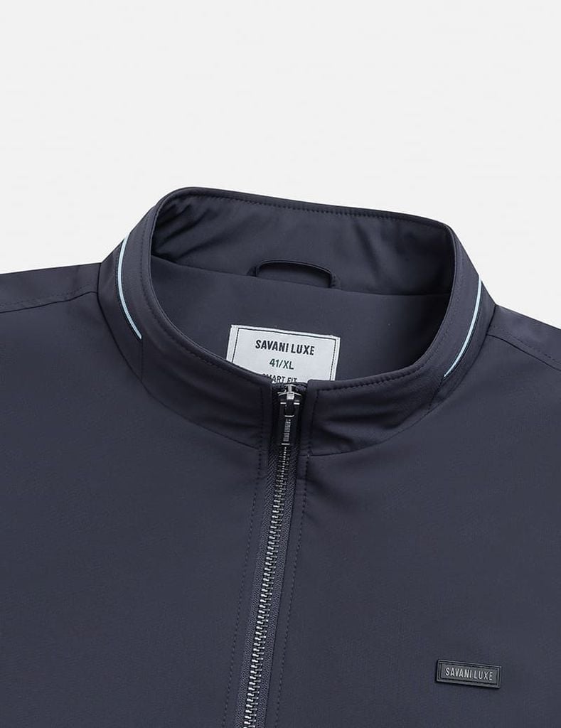 Áo khoác nam lót bông cổ đứng