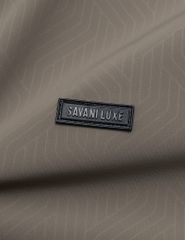 Áo khoác nam lót bông cổ bẻ gắn logo trước ngực