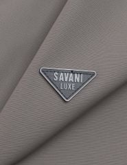 Áo khoác nam lót bông cổ đứng in logo ngực