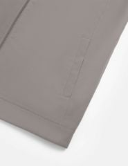 Áo khoác nam lót bông cổ đứng in logo ngực