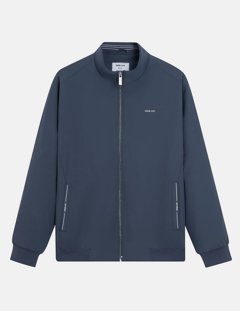 Áo khoác nam lót bông cổ dựng