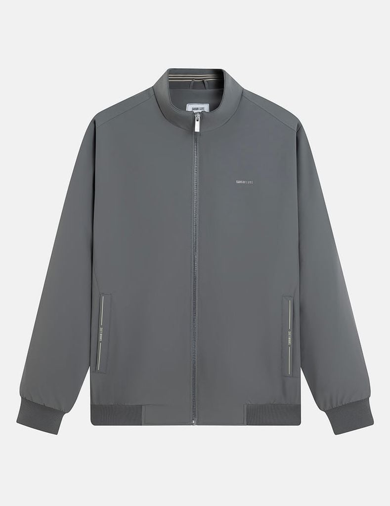 Áo khoác nam lót bông cổ dựng