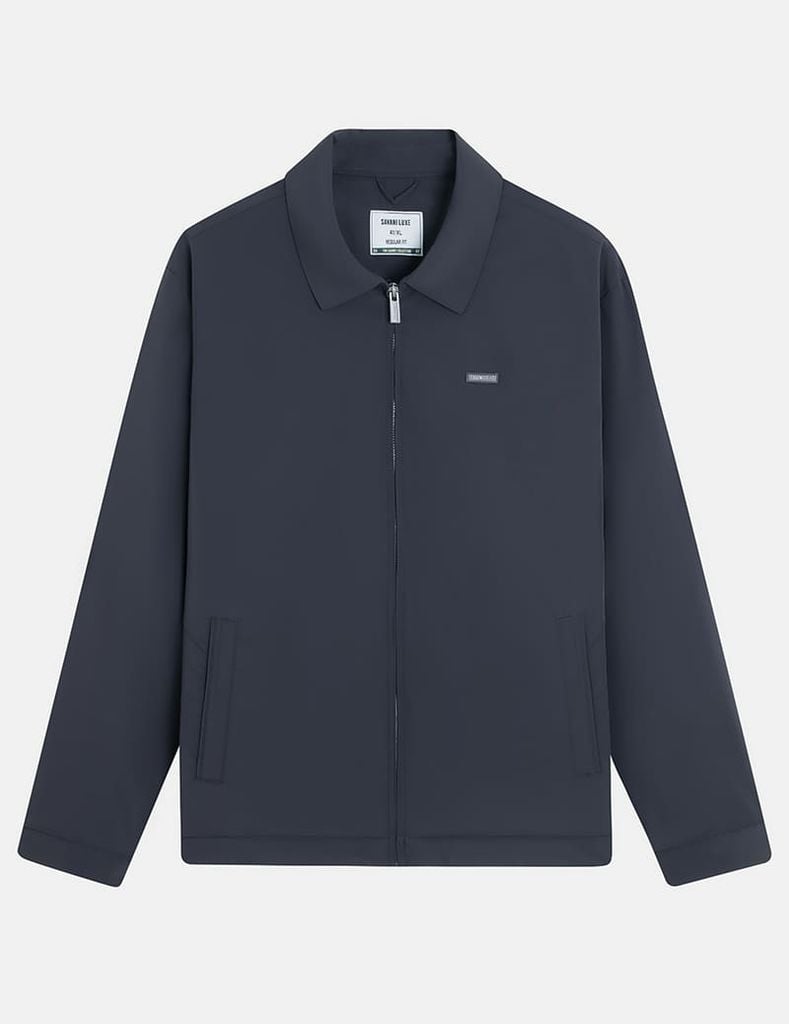 Áo khoác nam lót thường cổ bẻ