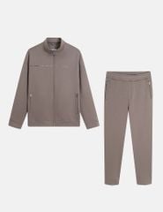 Bộ nỉ nam 2 da cổ đứng hình in trước ngực