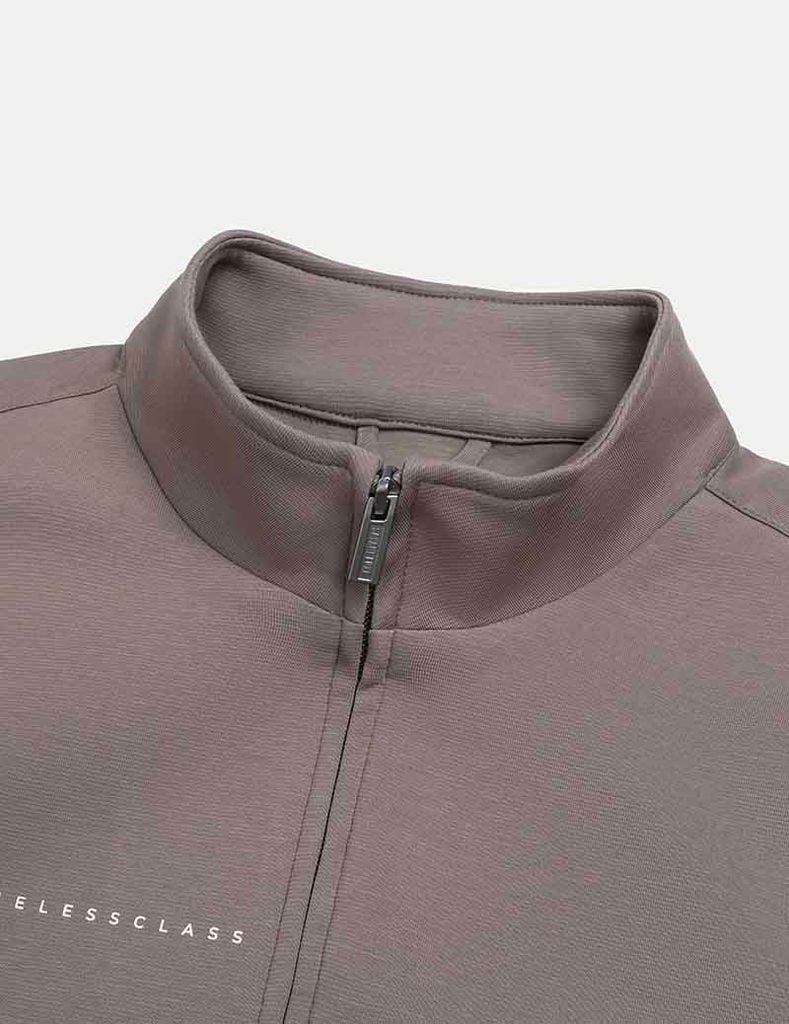 Bộ nỉ nam 2 da cổ đứng hình in trước ngực