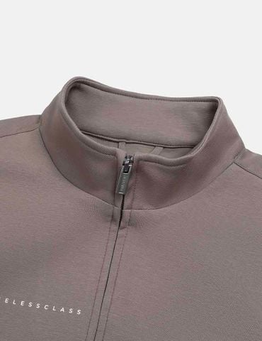 Bộ nỉ nam 2 da cổ đứng hình in trước ngực