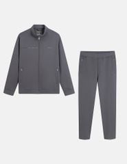 Bộ nỉ nam 2 da cổ đứng hình in trước ngực