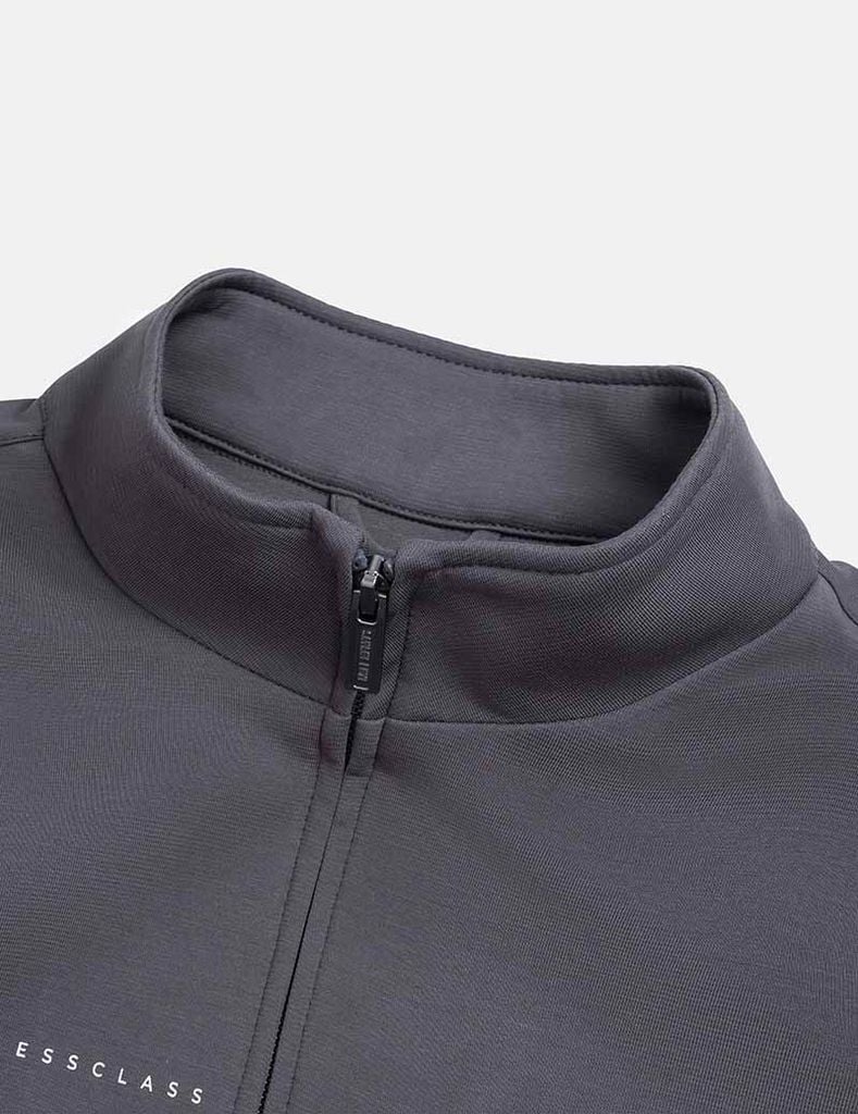 Bộ nỉ nam 2 da cổ đứng hình in trước ngực