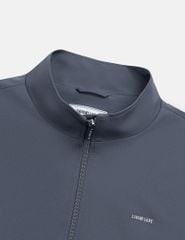 Bộ gió nam không mũ cổ dựng quần suông