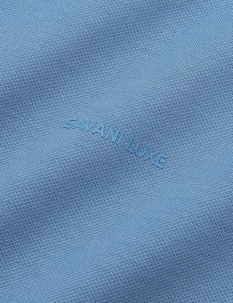 Áo polo ngắn tay nam cổ dệt trơn