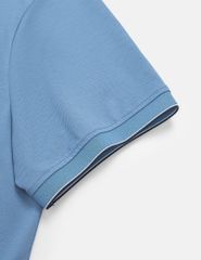 Áo polo ngắn tay nam cổ dệt trơn