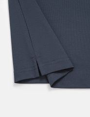 Áo polo ngắn tay nam cổ dệt trơn