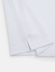 Áo polo ngắn tay nam cổ dệt trơn