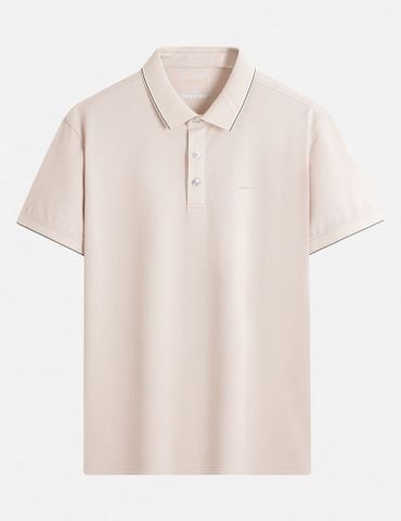Áo polo nam ngắn tay thêu logo ở ngực